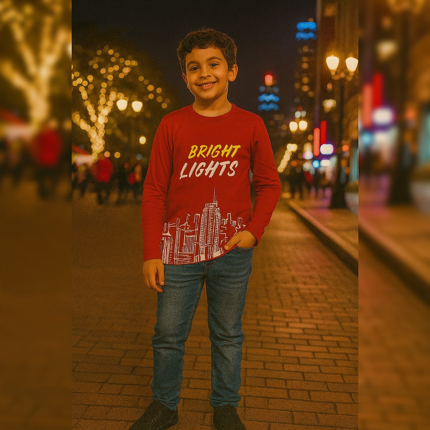 PACK OF BOYS 3 BOYS FULLSLEEVEES TSHIRT BASIC image 2