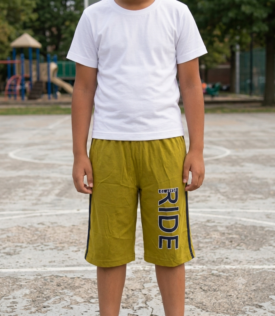 COMBO PACK OF 3 BOYS 3/4TH JAMAICAN PANT