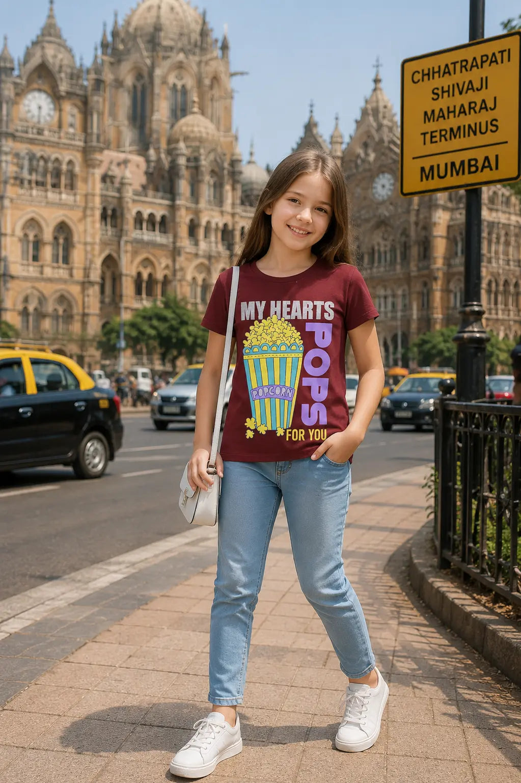 PACK OF 3 GIRLS HALF SLEEVE T-SHIRTS