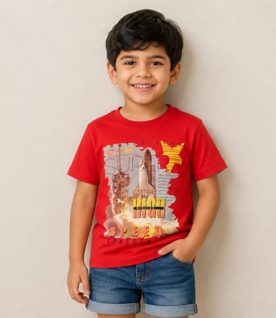 COMBO PACK OF 3 BOYS HALF SLEEVE T-SHIRTS