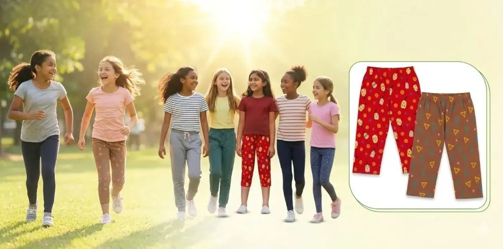 pack of 3 girls capri