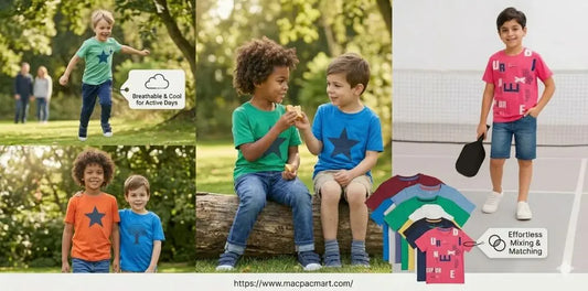 Boys Half Sleeves T-Shirt Combo Pack