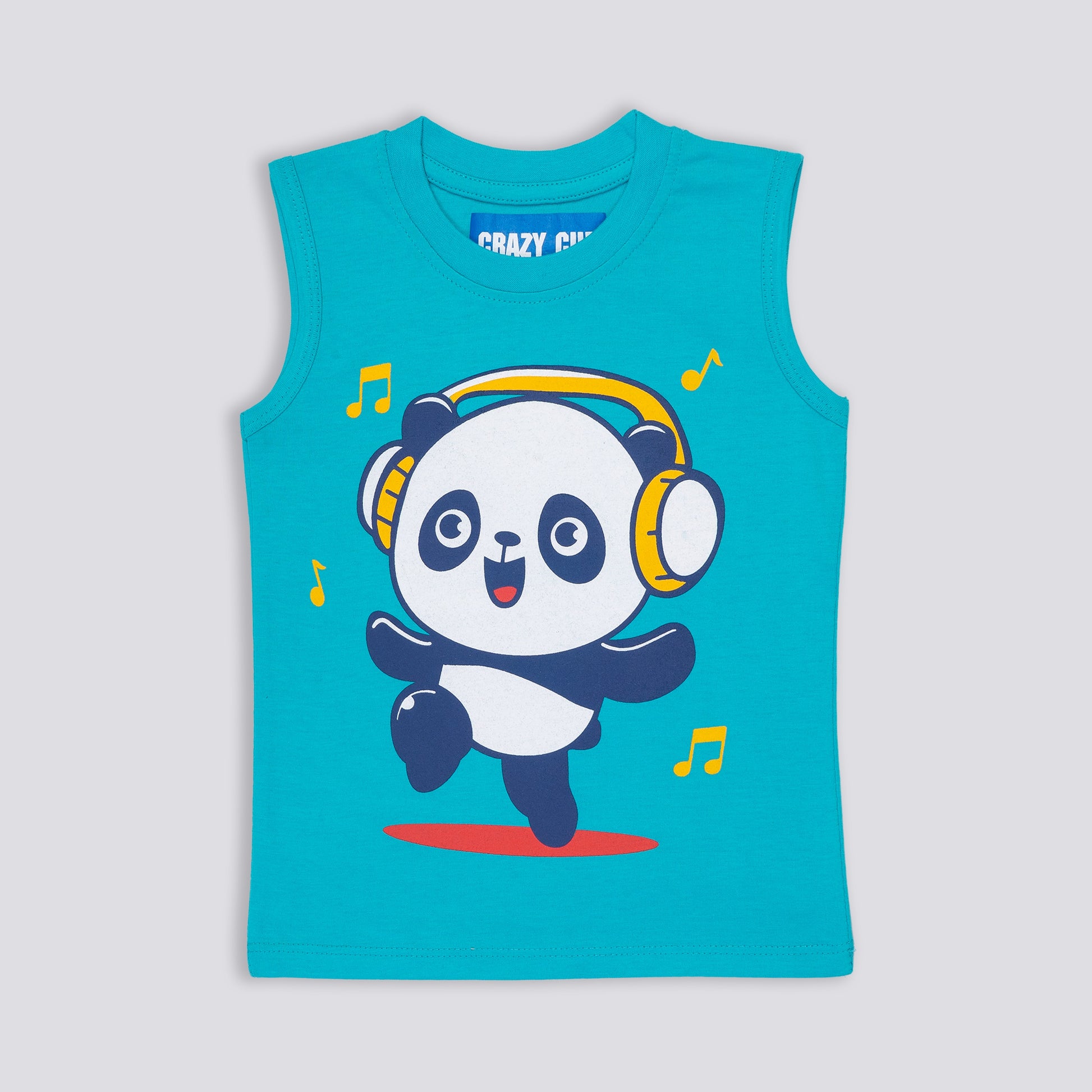 PACK OF 3 INFANT SLEEVEESLESS TSHIRT image 1