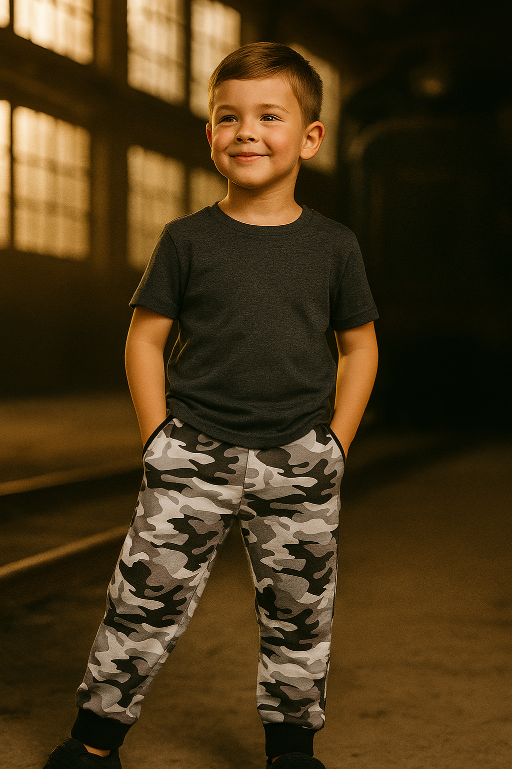 PACK OF 3 BOYS BASIC TRACKPANT image 2