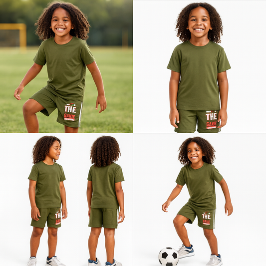 PACK OF 3 BOYS LOGO SHORTS image 0