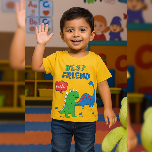 PACK OF 3 INFANT HALFSLEEVEES TSHIRT image 0