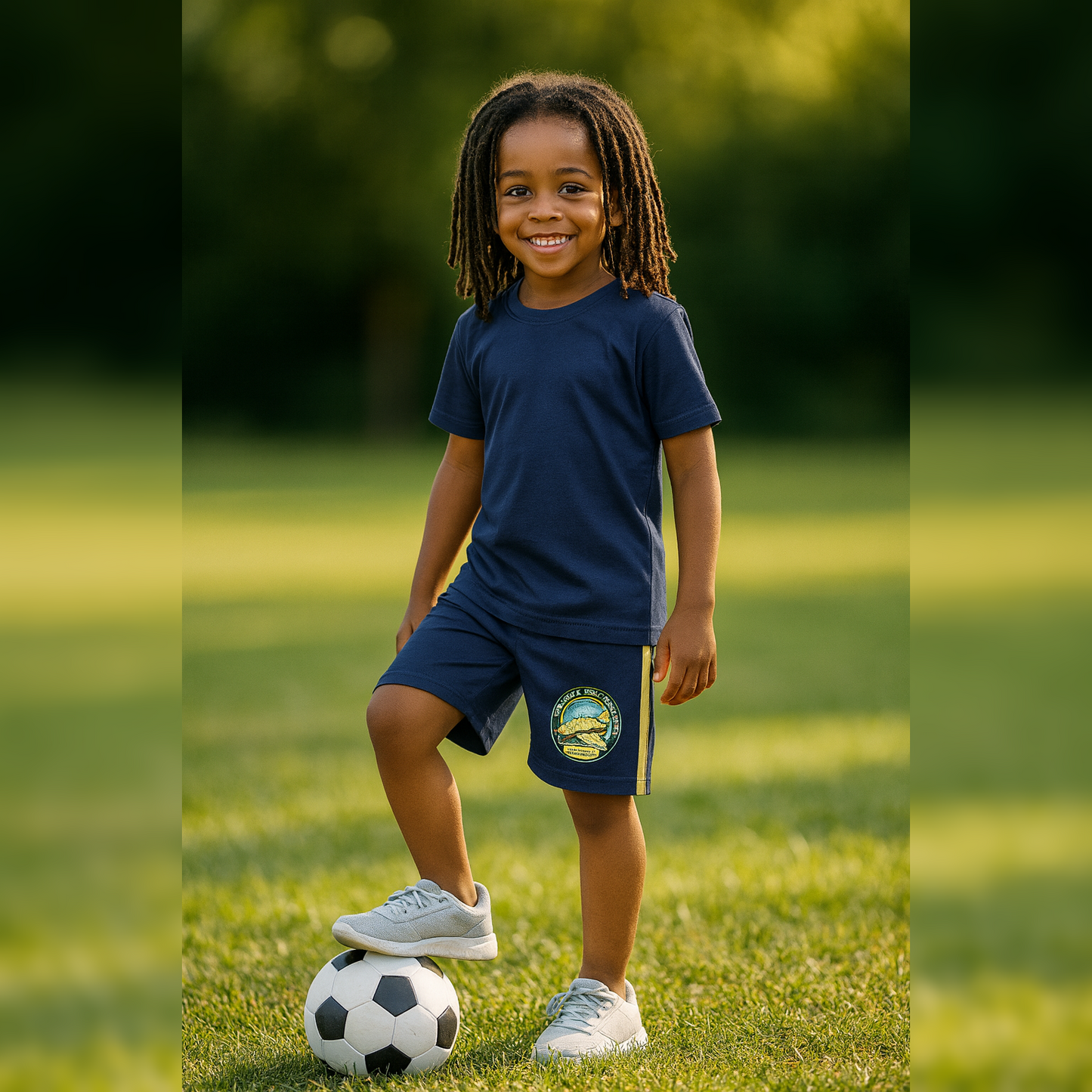PACK OF 3 BOYS LOGO SHORTS image 2