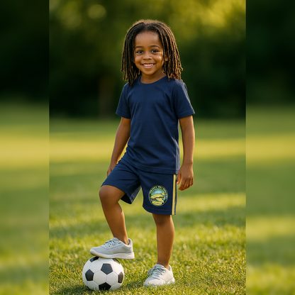PACK OF 3 BOYS LOGO SHORTS image 2