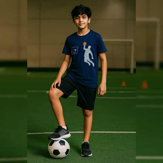 PACK OF 3 BOYS OVERSIZED HALFSLEEVEES TSHIRT image 0