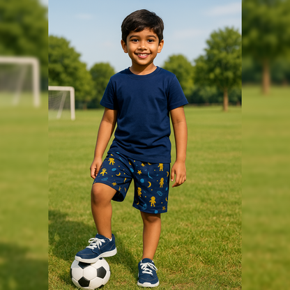 PACK OF 3 BOYS AOP SHORTS image 2