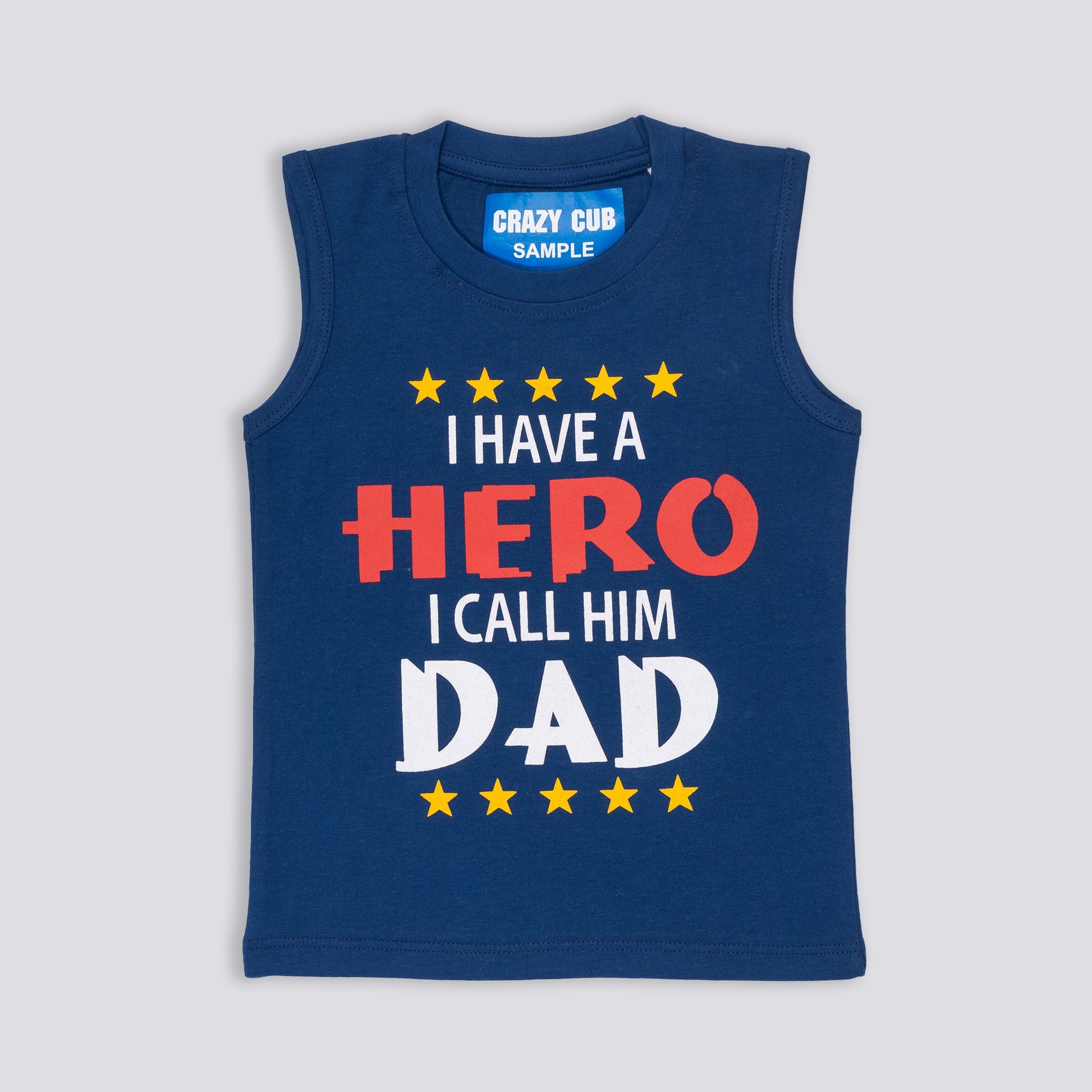 PACK OF 3 INFANT SLEEVEESLESS TSHIRT image 3