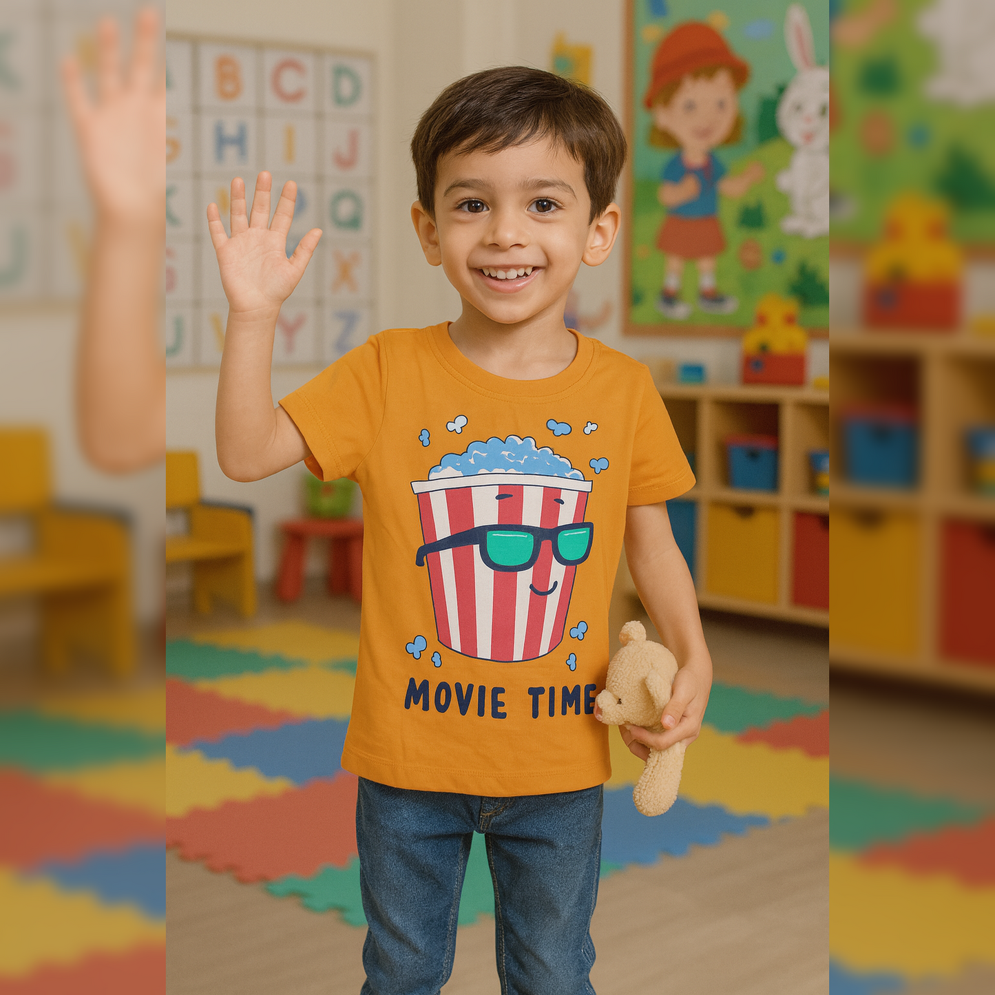 PACK OF 3 INFANT HALFSLEEVEES TSHIRT image 1