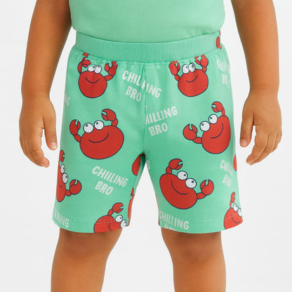 PACK OF 3 INFANT AOP SHORTS TSHIRT image 2