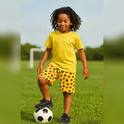 PACK OF 3 BOYS AOP SHORTS image 1