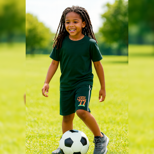 PACK OF 3 BOYS LOGO SHORTS image 0