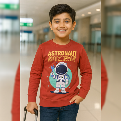 PACK OF BOYS 3 BOYS FULLSLEEVEES LOOPKNIT TSHIRT BASIC image 0