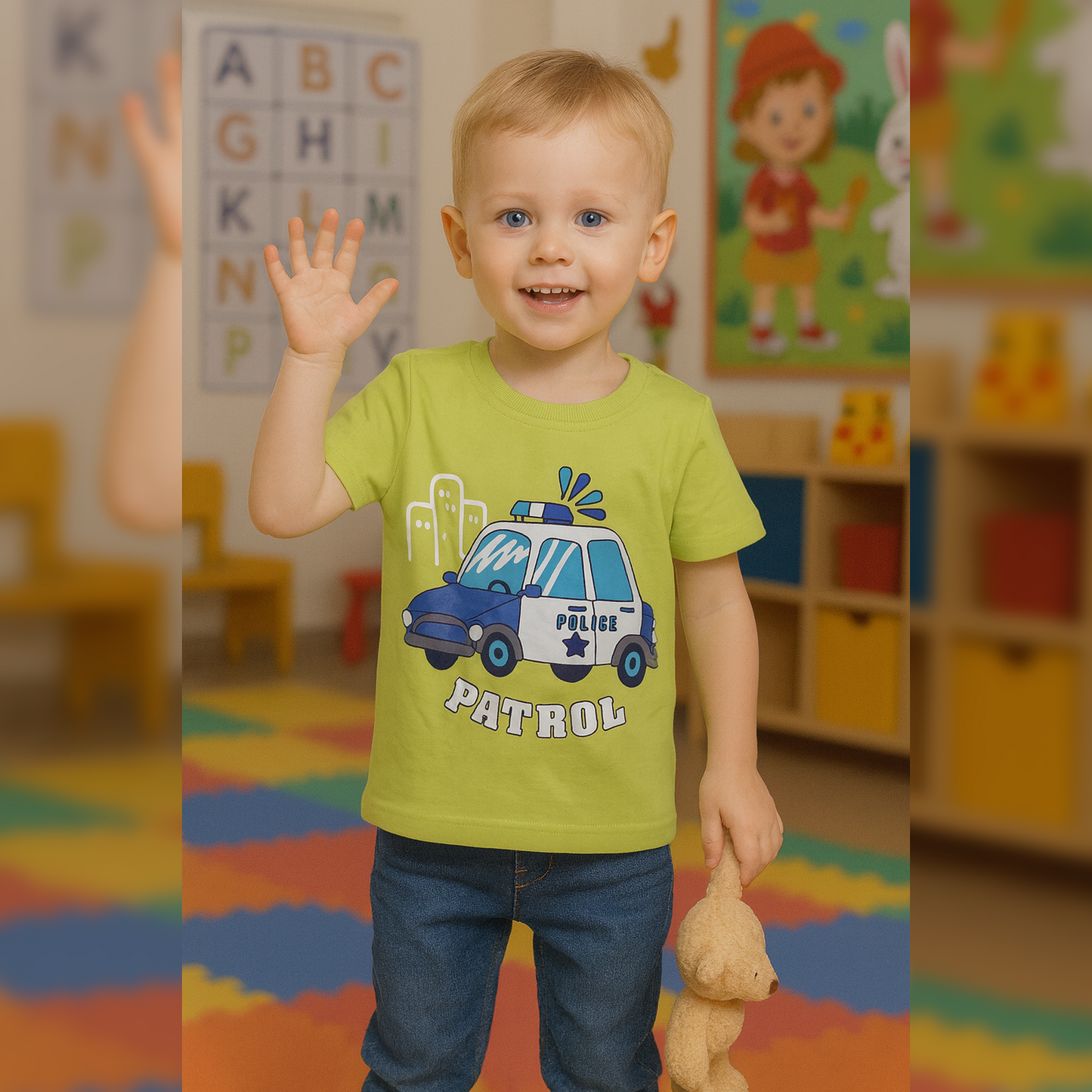 PACK OF 3 INFANT HALFSLEEVEES TSHIRT image 2