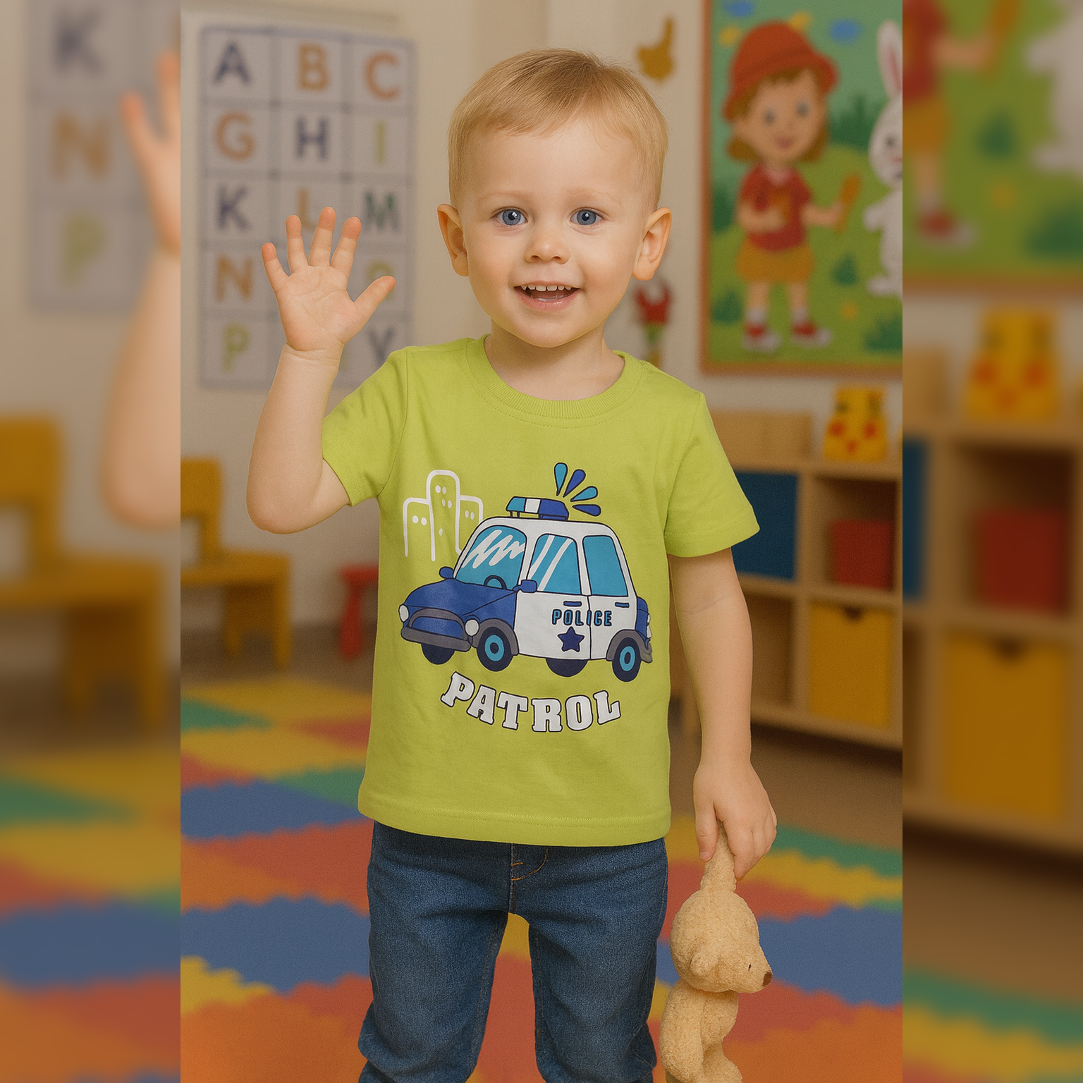 PACK OF 3 INFANT HALFSLEEVEES TSHIRT image 2