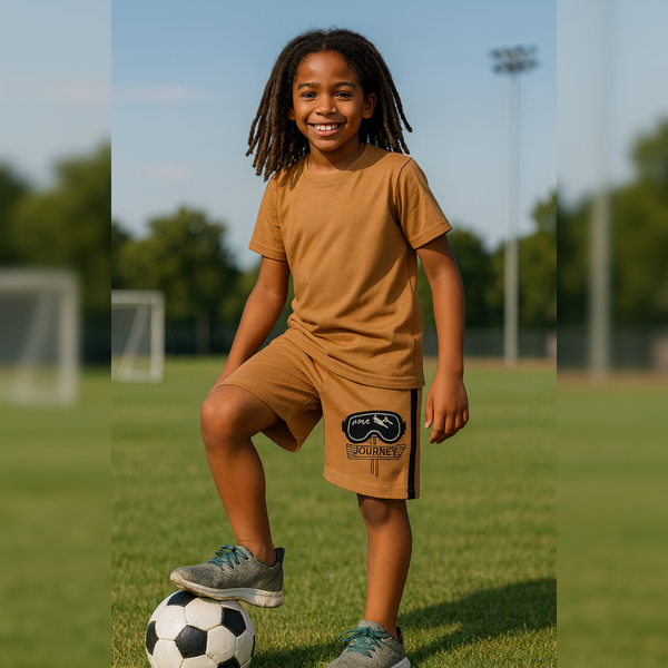 PACK OF 3 BOYS LOGO SHORTS image 0