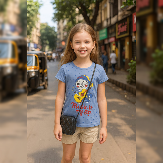 PACK OF 3 GIRLS HALFSLEEVEES TSHIR image 0