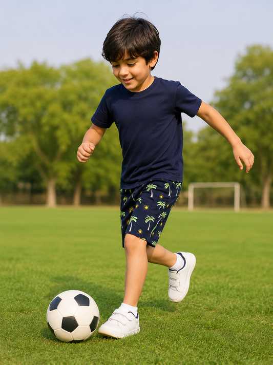 COMBO PACK OF 3 BOYS AOP SHORTS