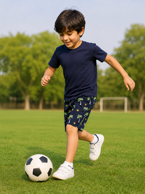 COMBO PACK OF 3 BOYS AOP SHORTS