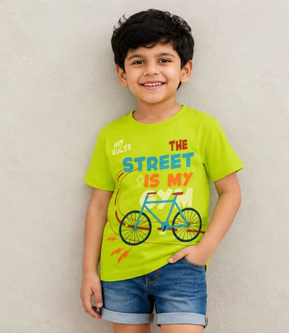 COMBO PACK OF 3 BOYS HALF SLEEVE T-SHIRTS