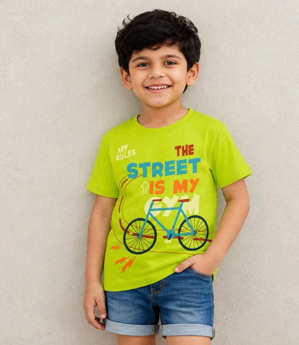 COMBO PACK OF 3 BOYS HALF SLEEVE T-SHIRTS