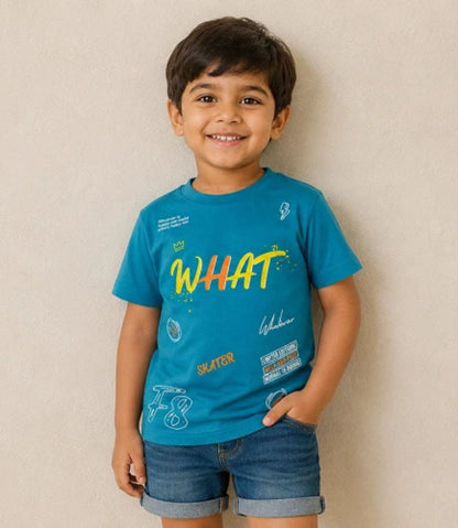 COMBO PACK OF 3 BOYS HALF SLEEVE T-SHIRTS