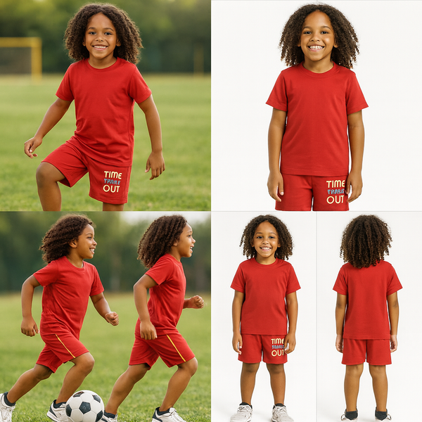 PACK OF 3 BOYS LOGO SHORTS image 1