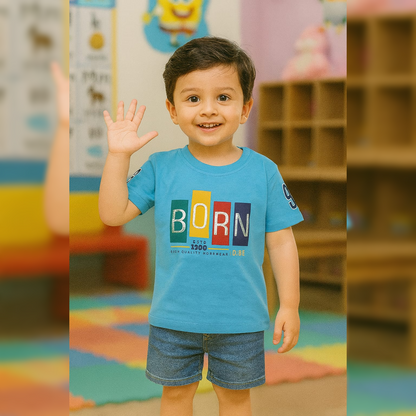 PACK OF 3 PICS INFANT VALUE ADDITION HALFSLEEVEES 6-24 MTHS image 2