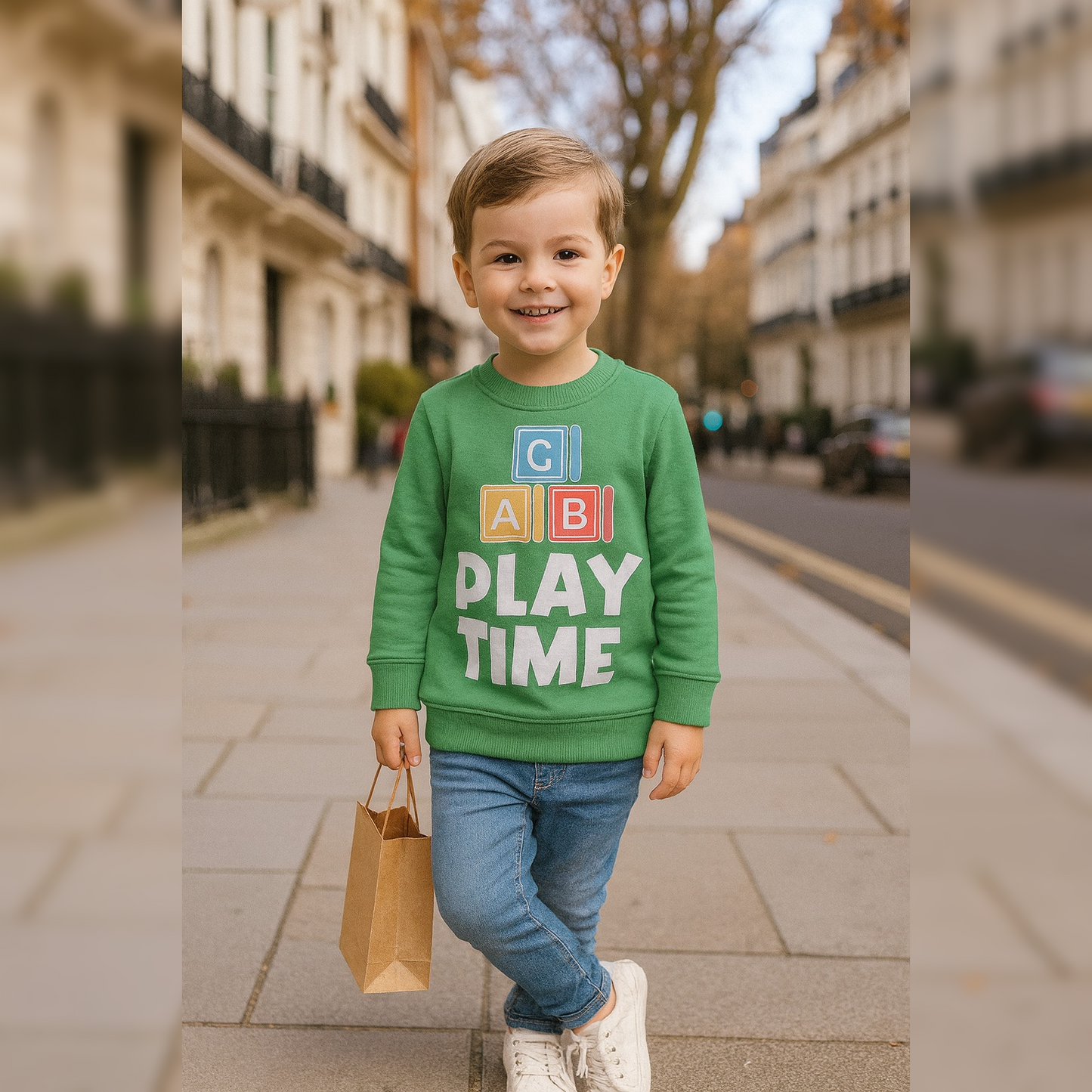 PACK OF 3 PICS LOOPKNIT FULL SLEEVEES  BASIC 6-24 MTHS image 1