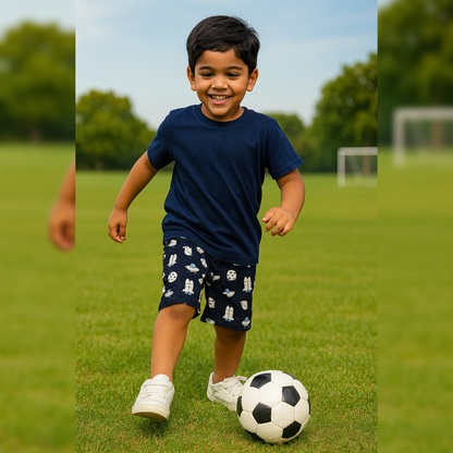 PACK OF 3 BOYS AOP SHORTS image 0