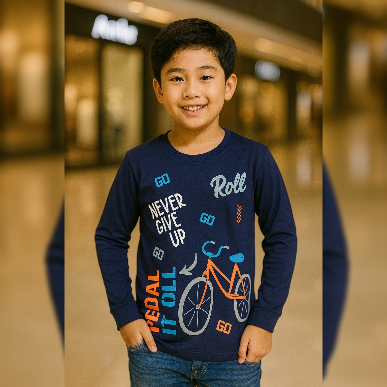 PACK OF 3 BOYS VALUE ADDTION FULLSLEEVEES TSHIRT image 2