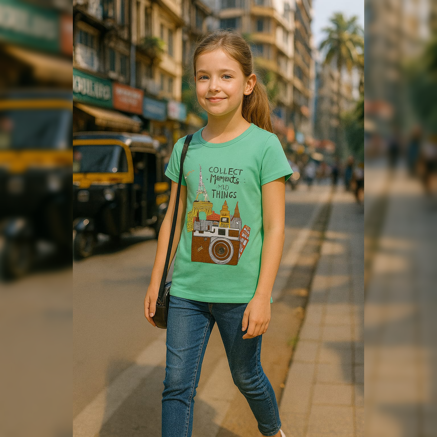 PACK OF 3 GIRLS HALFSLEEVEES TSHIR image 1