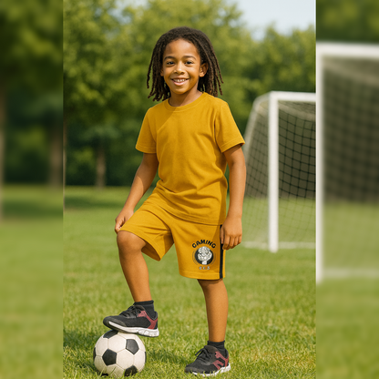 PACK OF 3 BOYS LOGO SHORTS image 2