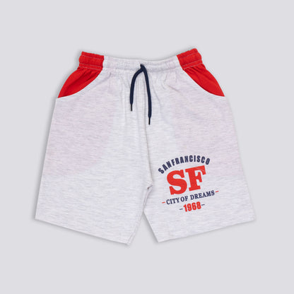 PACK OF 3 BOYS POCKET SHORTS TSHIRT image 4