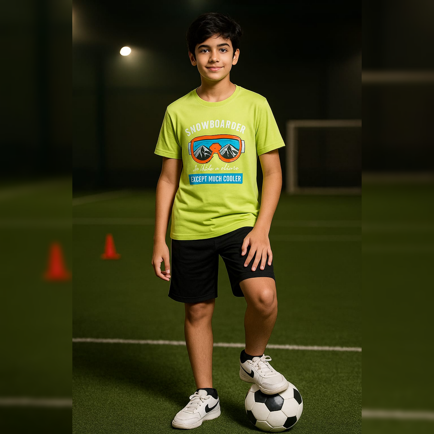 PACK OF 3 BOYS OVERSIZED HALFSLEEVEES TSHIRT image 2