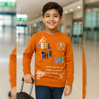 PACK OF 3 BOYS VALUE ADDTION FULLSLEEVEES  LOOPKNIT TSHIRT image 2