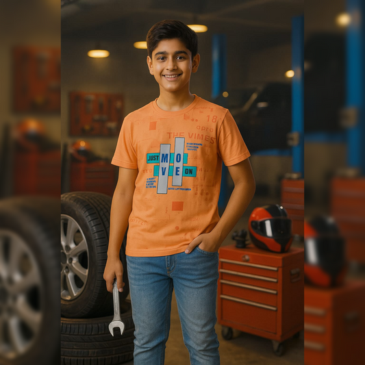 PACK OF 3 BOYS VALUE ADDTION HALFSLEEVEES TSHIRT image 0